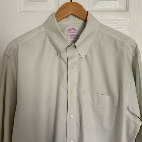 Brooks brothers Madison Non-Iron American Sulpima Cotton Casual Button Down 16.5 - Picture 3 of 6